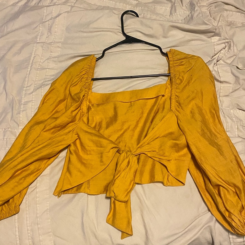 Express open back long sleeve